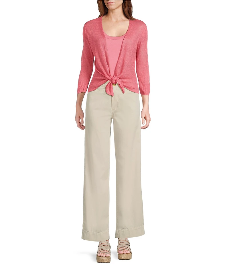 NIC + ZOE Lightweight V-Neck 3/4 Sleeve 4-Way Cardigan