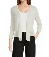 NIC + ZOE Lightweight V-Neck 3/4 Sleeve 4-Way Cardigan