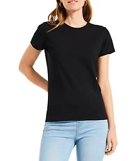 NIC + ZOE Perfect Knit Crew Neck Short Sleeve T-Shirt
