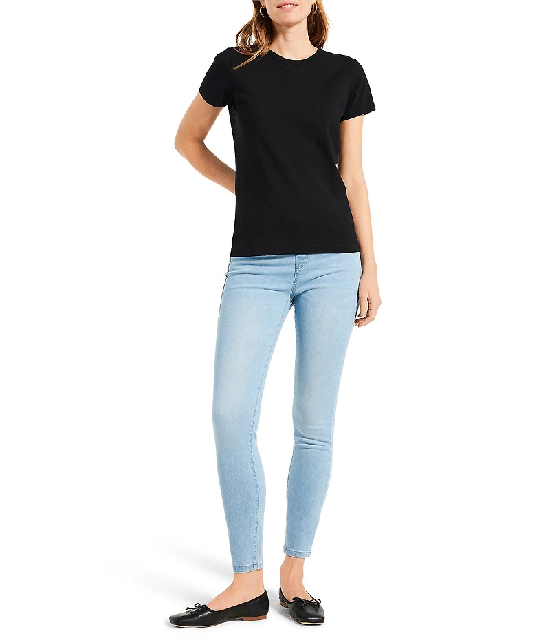 NIC + ZOE Perfect Knit Crew Neck Short Sleeve T-Shirt