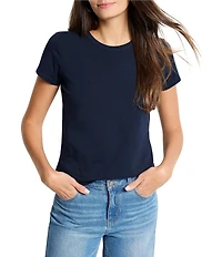 NIC + ZOE Perfect Knit Crew Neck Short Sleeve T-Shirt