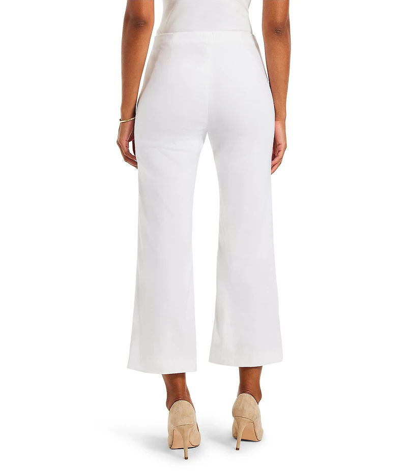 NIC + ZOE Polished Wonder Stretch Wide Leg Cropped Pants