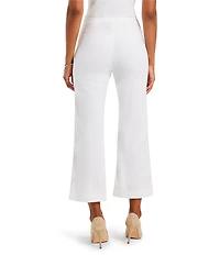 NIC + ZOE Polished Wonder Stretch Wide Leg Cropped Pants