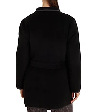 NIC + ZOE Reversible Quilted Wool Coat