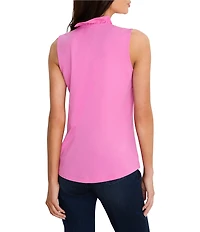 NIC + ZOE Ruffled Around V-Neck Sleeveless Tank