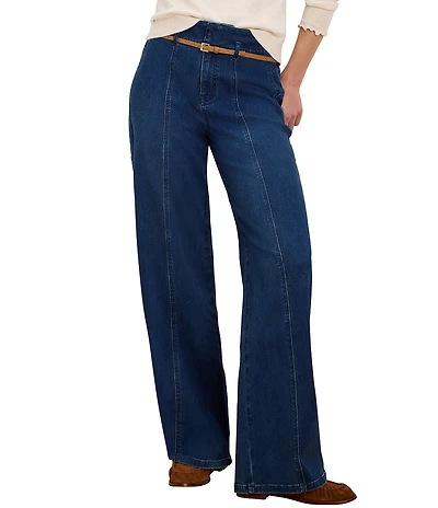 NIC + ZOE Soft Stretch Highland Wide Leg Jeans