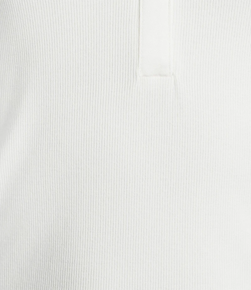 NIC + ZOE Trimmed Perfect Ribbed Knit V-Neck Long Sleeve Top