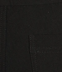 NIC + ZOE Wonderstretch Woven Straight Leg Pull-On Pants