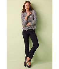NIC + ZOE Wonderstretch Woven Straight Leg Pull-On Pants