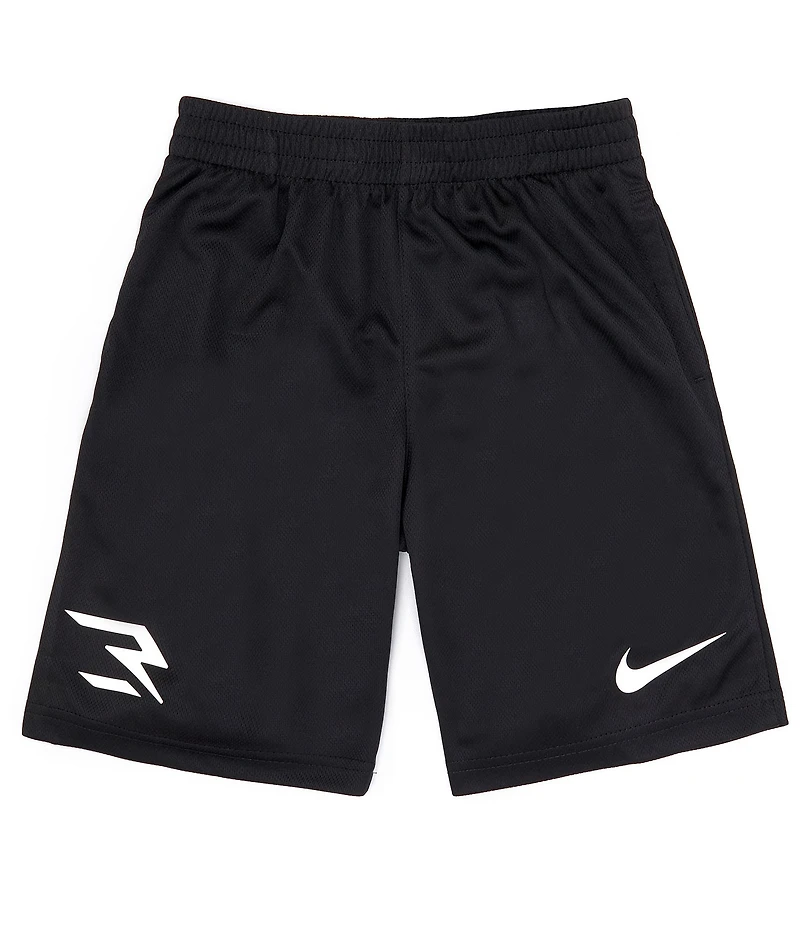 3BRAND By Russell Wilson Big Boys Badge Mesh Shorts