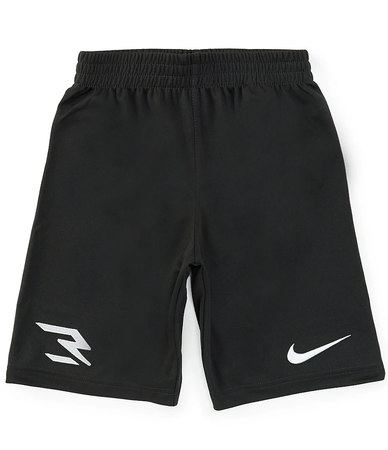 Nike 3BRAND By Russell Wilson Big Boys Badge Mesh Shorts