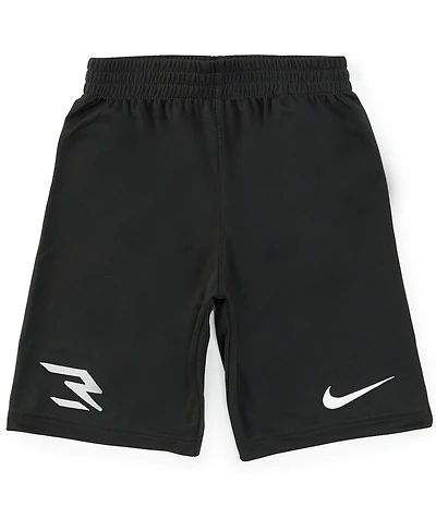 Nike 3BRAND By Russell Wilson Big Boys Badge Mesh Shorts
