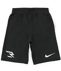 Nike 3BRAND By Russell Wilson Big Boys Badge Mesh Shorts