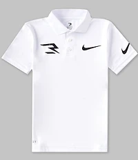 Nike 3BRAND By Russell Wilson Big Boys Short-Sleeve Dri-FIT Polo Shirt