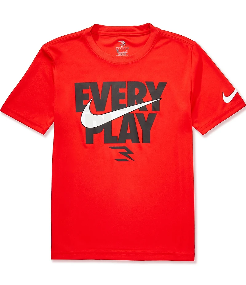 Nike 3BRAND By Russell Wilson Big Boys Short Sleeve Every Play T-Shirt