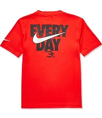 Nike 3BRAND By Russell Wilson Big Boys Short Sleeve Every Play T-Shirt