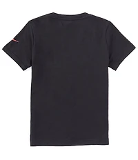3BRAND By Russell Wilson Big Boys Short Sleeve Mash Up Graphic T-Shirt