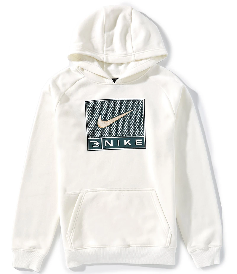 Nike 3BRAND by Russell Wilson Big Boys Long-Sleeve Mesh Hoodie