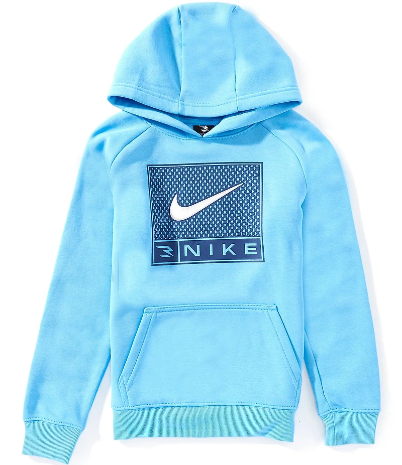 Nike 3BRAND by Russell Wilson Big Boys Long-Sleeve Mesh Hoodie