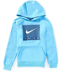 Nike 3BRAND by Russell Wilson Big Boys Long-Sleeve Mesh Hoodie