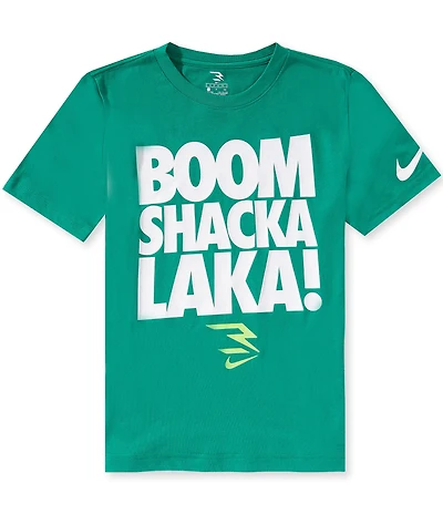 Nike 3BRAND By Russell Wilson Big Boys Short-Sleeve Boom Shacka Laka T-Shirt