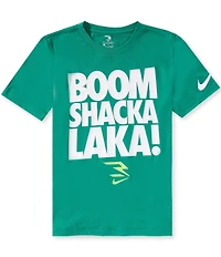 Nike 3BRAND By Russell Wilson Big Boys Short-Sleeve Boom Shacka Laka T-Shirt