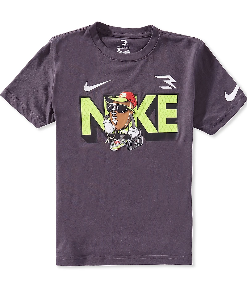 Nike 3BRAND by Russell Wilson Big Boys Short Sleeve Capman Baller T-Shirt