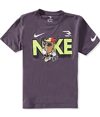 Nike 3BRAND by Russell Wilson Big Boys Short Sleeve Capman Baller T-Shirt