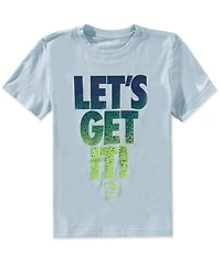 Nike 3BRAND by Russell Wilson Big Boys Short Sleeve Let's Get It T-Shirt