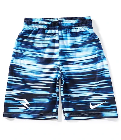 Nike 3BRAND by Russell Wilson Big Boys Speed Blur AOP Shorts