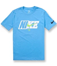 Nike 3BRAND by Russell Wilson Big Boys Spliced Swoosh Tee
