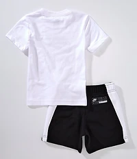 Nike Air Little Boys Short Sleeve Logo/Graphic T-Shirt & Coordinating Shorts Set