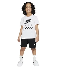 Nike Air Little Boys Short Sleeve Logo/Graphic T-Shirt & Coordinating Shorts Set