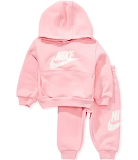 Nike Baby Club Fleece Hoodie and Fleece Pant Set