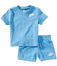 Nike Baby Boys Club Jersey Short Sleeve T-Shirt & Shorts Set