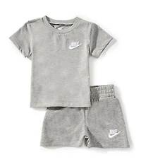 Nike Baby Boys Club Jersey Short Sleeve T-Shirt & Shorts Set