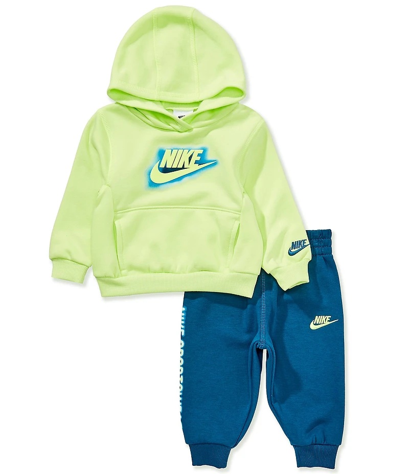 Nike Baby Boys Long-Sleeve Glow With Me Fleece Hoodie & Coordinating Fleece Jogger Pants Set