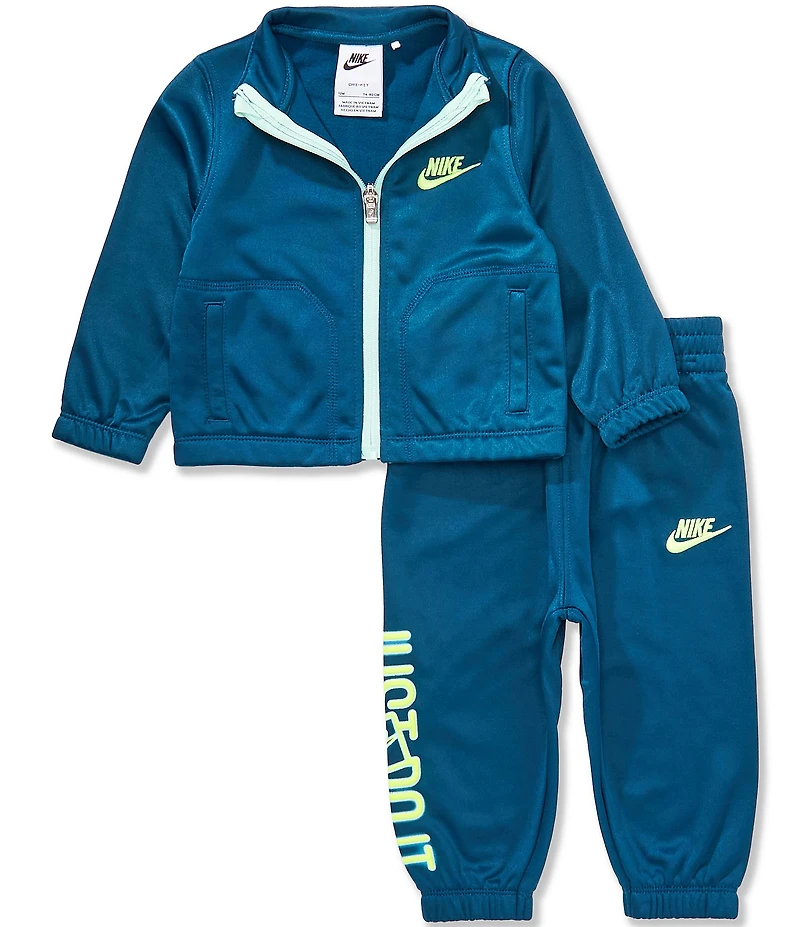 Nike Baby Boys Long-Sleeve Glow With Me Tricot Jacket & Jogger Pant Set