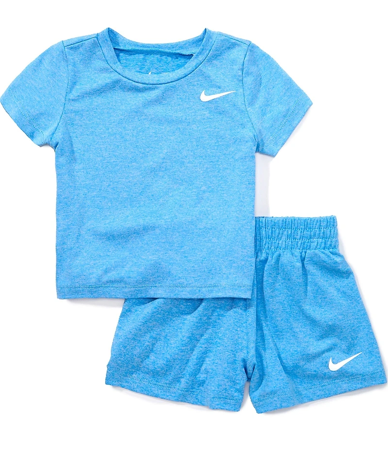 Nike Baby Boys Dri-FIT Jersey Short-Sleeve T-Shirt & Shorts Set