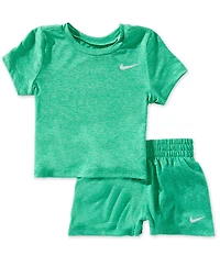 Nike Baby Boys Dri-FIT Jersey Short-Sleeve T-Shirt & Shorts Set