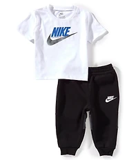 Nike Baby Boys Short Sleeves Futura T-Shirt & Jogger Pants Set