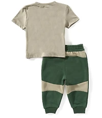 Nike Baby Boys Short Sleeves Futura T-Shirt & Jogger Pants Set