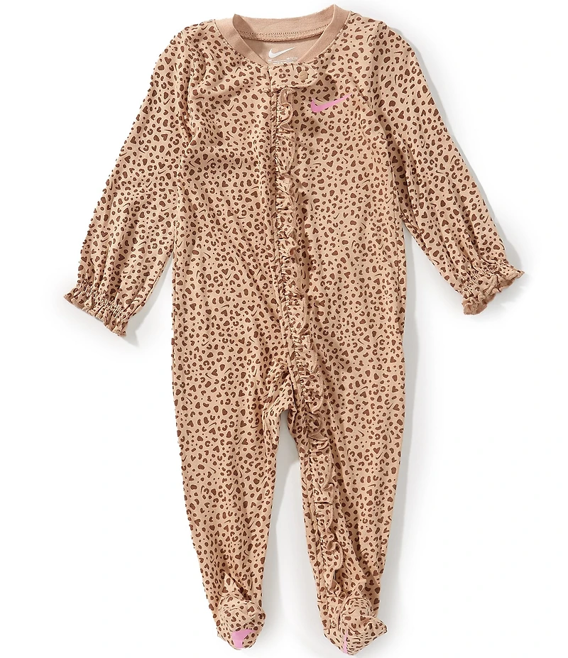 Nike Baby Girls Long Sleeve Essentials Printed Coverall