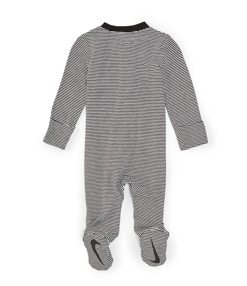 Nike Baby Girls Long-Sleeve Striped Footie Coverall