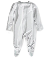 Nike Baby Girls Long-Sleeve Striped Footie Coverall