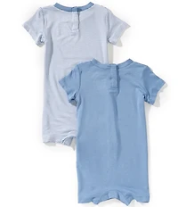 Nike Baby Girls Short Sleeve Essentials Romper 2-Pack