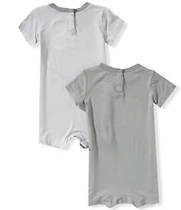 Nike Baby Girls Short Sleeve Essentials Romper 2-Pack