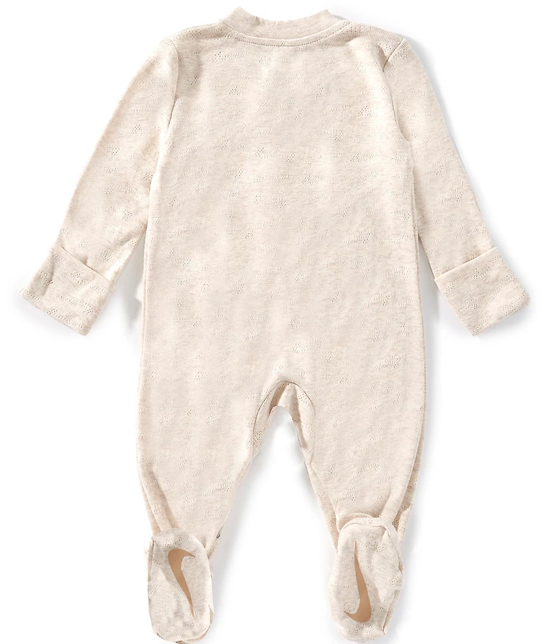 Nike Baby Pointelle Long Sleeve Footed Coverall