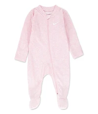 Nike Baby Pointelle Long Sleeve Footed Coverall