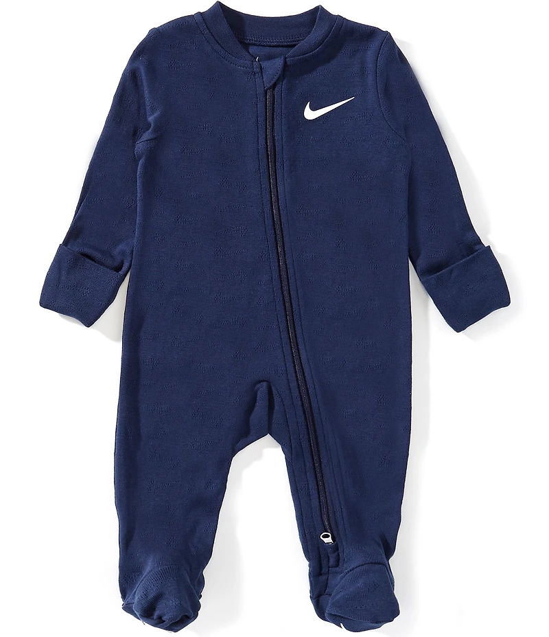 Nike Baby Pointelle Long Sleeve Footed Coverall